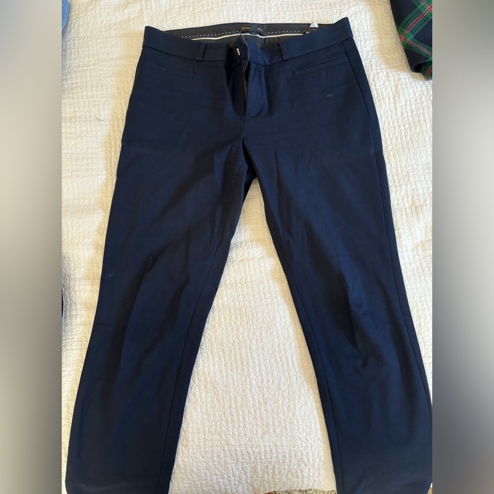 Navy Banana Republic Sloan Pant